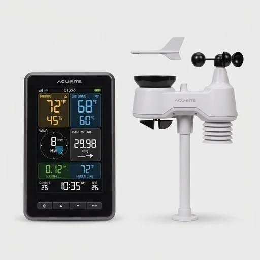 AcuRite 01536 Pro Weather Station with 5-in-1 Sensor